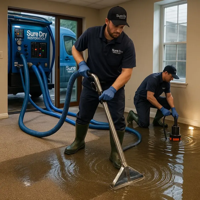Water Extraction and Removal process in Union Point, GA